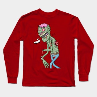 This is a zombie Long Sleeve T-Shirt